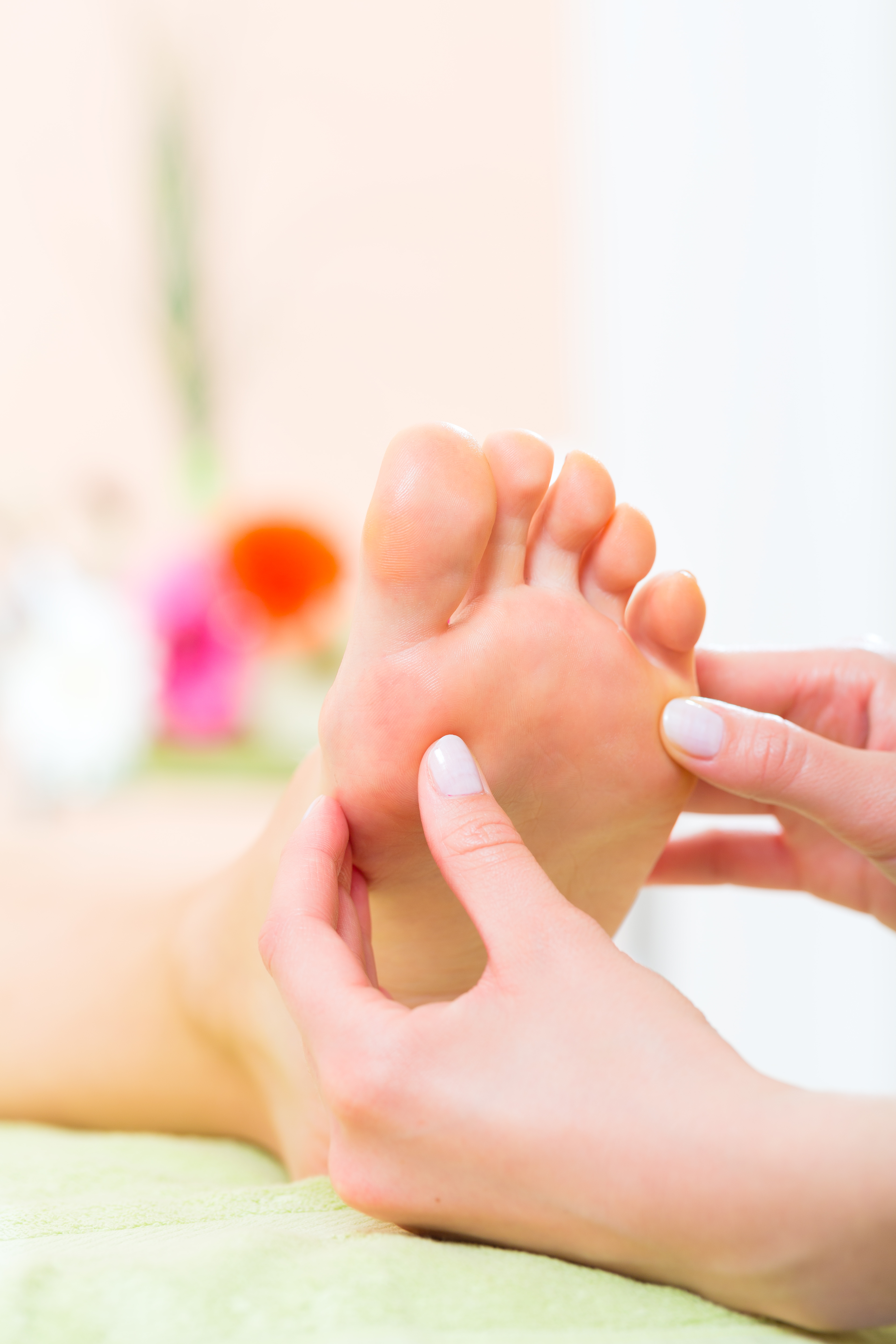 Fussreflexzonen-Massage